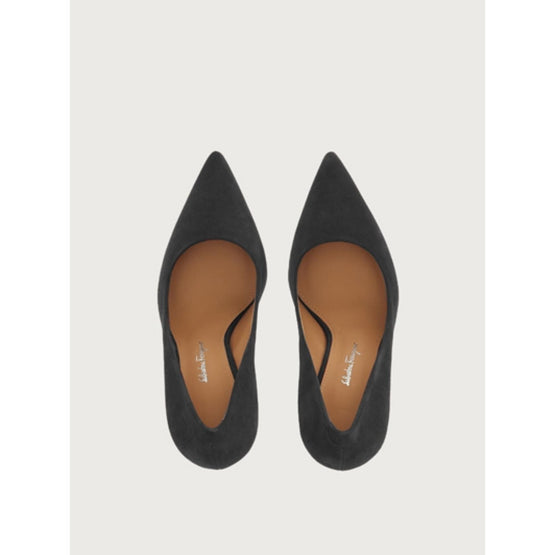 Pumps Shoe - Black/Biscotto