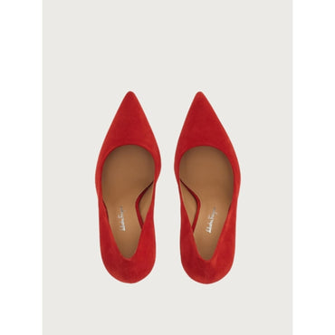 Pumps Shoe - Lipstick Red/Biscotto