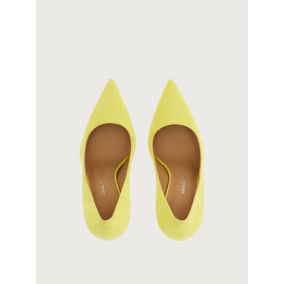 Pumps Shoe - Canary Yellow/Biscotto