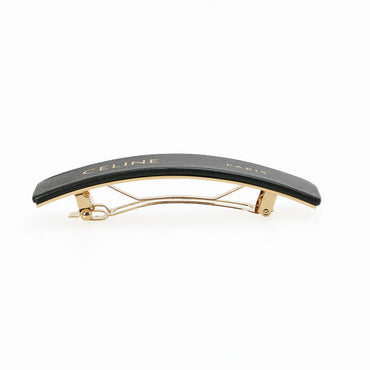 Celine Paris Hair Clip - Black/Gold