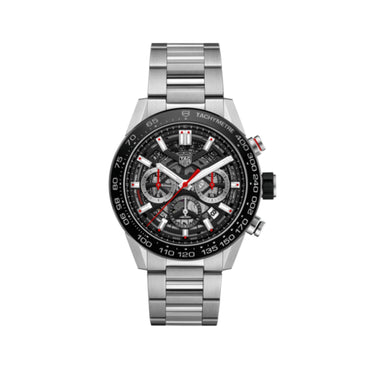 Men's Carrera 45mm Caliber Heuer02 - Black [NEW]