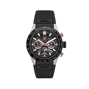 Men's Carrera 45mm Caliber Heuer02 - Black [NEW]
