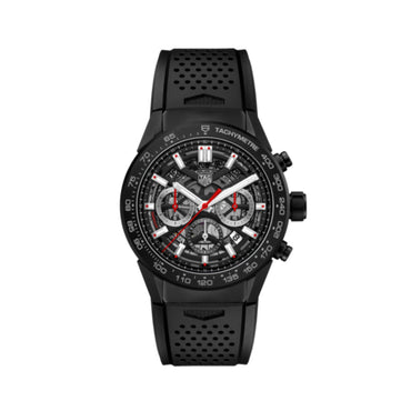 Men's Carrera 45mm Caliber Heuer02 - Black [NEW]
