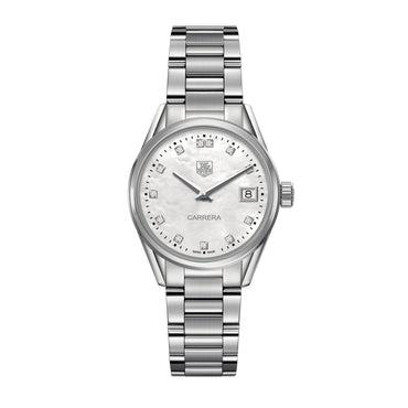 Women's Carrera 32mm Quartz - White [WORN]