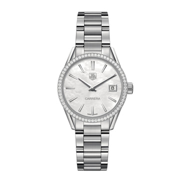 Women's Carrera 32mm Quartz - White [WORN]