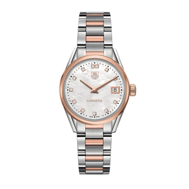 Women's Carrera 32mm Quartz - White [WORN]