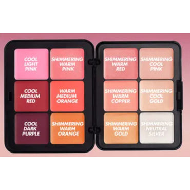 Hd Skin Blush & Glow Palette Cream Blush And Highlighter Palette