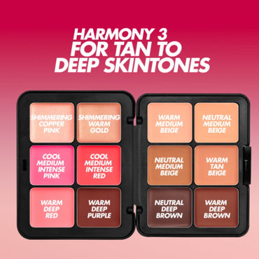 HD Skin Face Essentials Palette - Harmony 1 Light To Medium