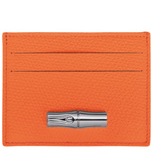 Le Roseau  Card holder - Orange