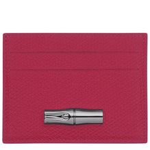 Le Roseau  Card holder - Beetroot