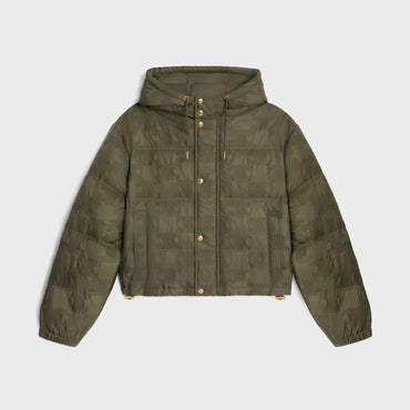 Down Jacket Triomphe Doudoune Nylon Leger - Kaki