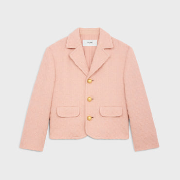 Veste Garance Natte Laine Croisette - Rose Passé