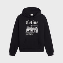 Hoodie Loose Troubadour - Black/White