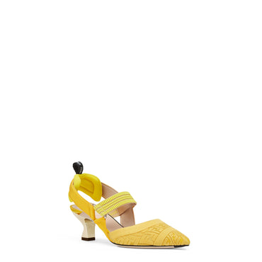 Women's Colibrì Slingback - Yellow Lemon