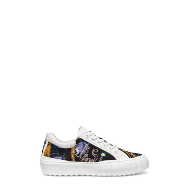 Men's Fendi Force Sneaker - Trasparent Multicolor + Uwhite + Uwhite