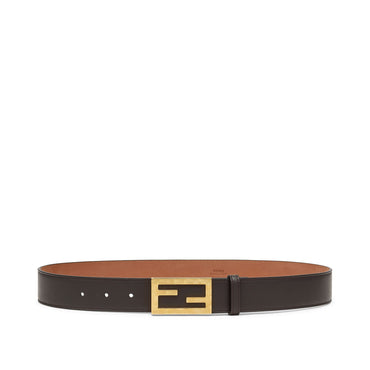 Men's Baguette Belt - Ebonu + Retro' Gold