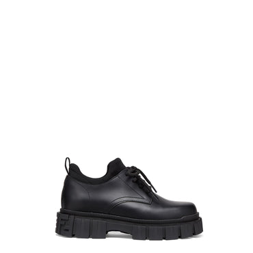 Women's Fendi Force Lace Up - Black + Black