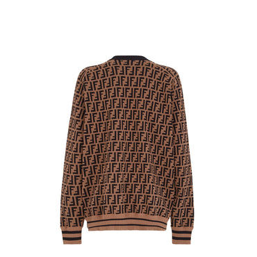 Women's Fun Fur Sweatshirt - Tobacco
