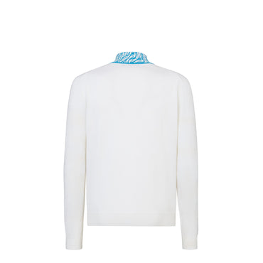 Men's Lupetto - White