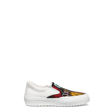 Men's Fendi Force Sneaker - Trasparent Multicolor + Uwhite + Uwhite