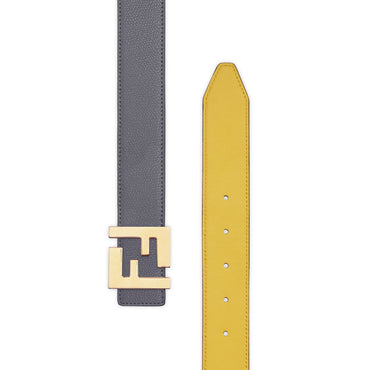 Men's SQUARED FF Belt Reversible - Maya + Sunflower + Soft Gold