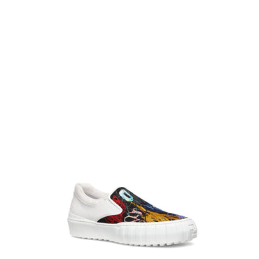 Men's Fendi Force Sneaker - Trasparent Multicolor + Uwhite + Uwhite