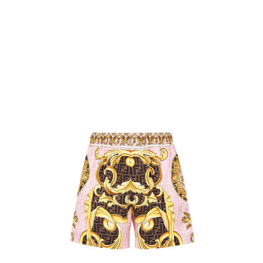 Men's Bermuda - Pink + Fango / Tabacco