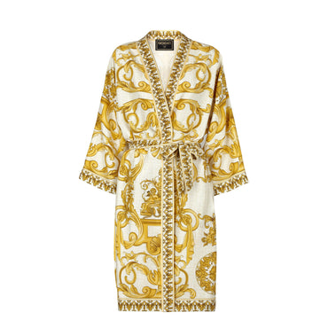 Women's Vestaglia - White + Gold