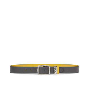 Men's FF Belt Reversible Classic Pin - Asphalt + Sunflower + Palladium