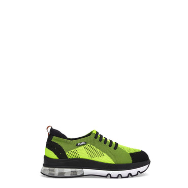 Men's Fendi Winners Sneaker - Black Yellow Fluo + Black