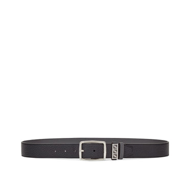 Men's FF Belt Reversible Classic Pin - Black + Asphalt + Palladium